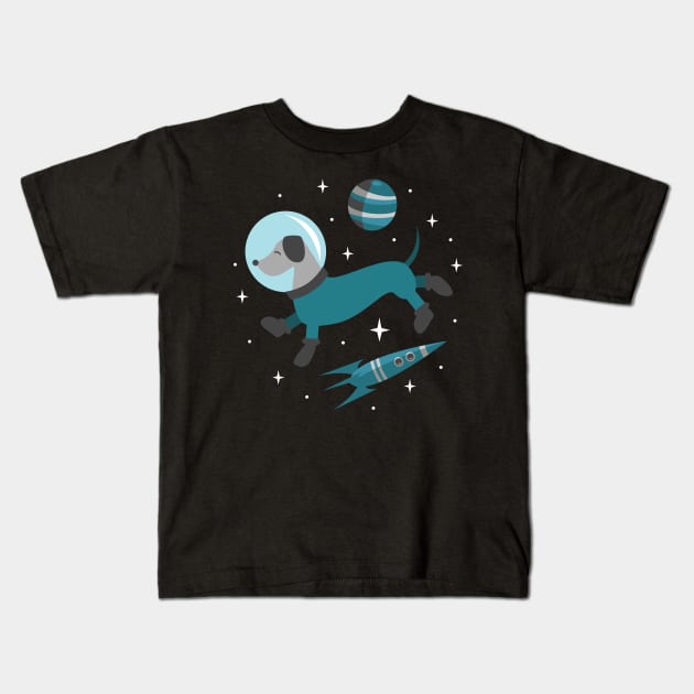 Dogs of the Future Kids T-Shirt by robyriker